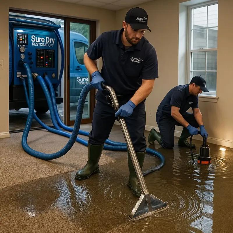 Water Extraction and Removal process in Kasson, MN